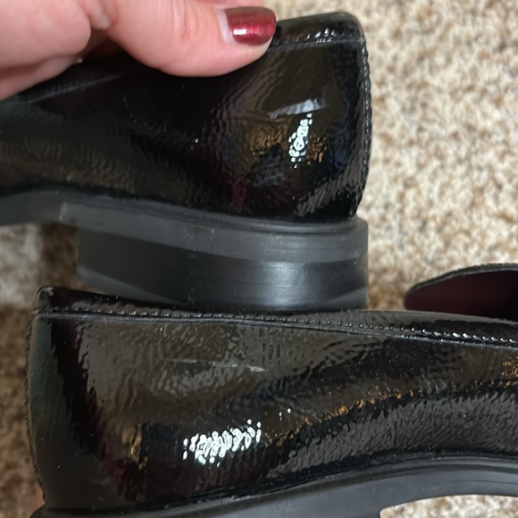 Sarto by Franco Sarto Black Patent Loafers - Picture 6 of 7
